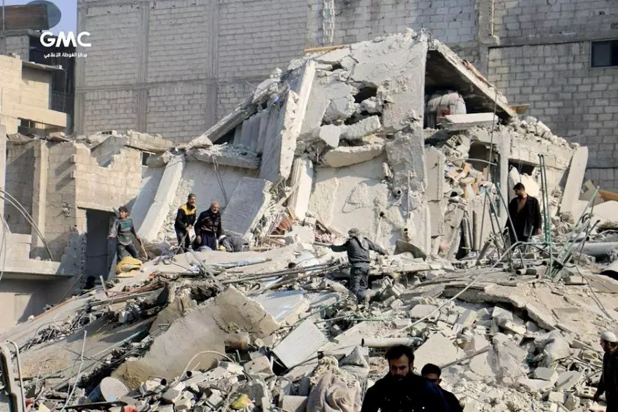 نشرة حصاد يوم الثلاثاء لجميع الأحداث الميدانية والعسكرية في سوريا 09-01-2018