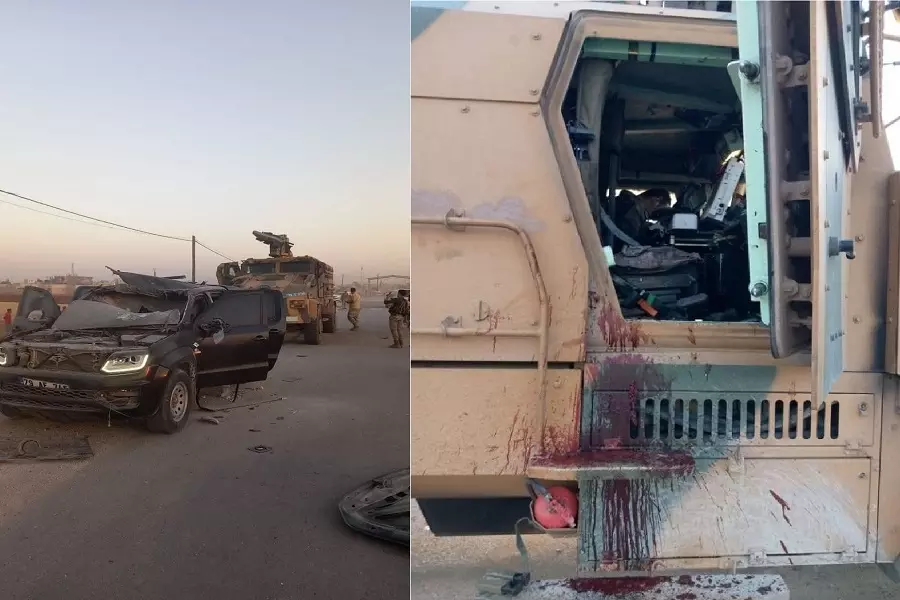 استشهاد جندي تركي إثر استهداف إرهابيي "قسد" لمدرعة شمالي حلب