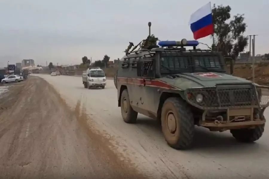 القوات الروسية تسيّر دورية جديدة بريف الحسكة