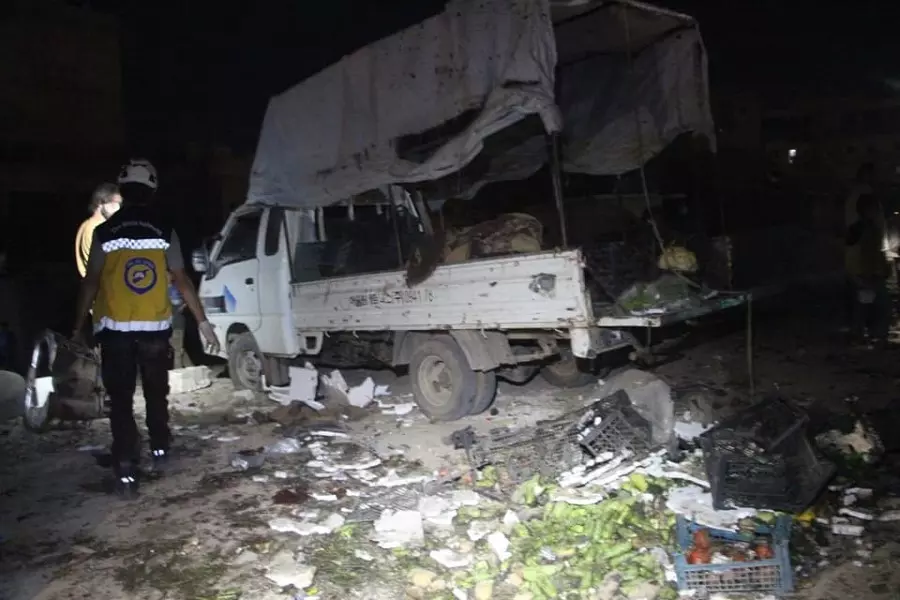 شهيدين وجرحى بانفجار مفخخة في "عفرين"