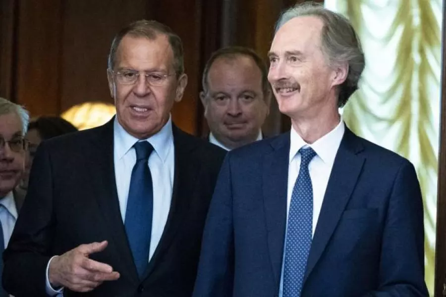 لافروف الداعم لنظام الأسد المجرم :: سنواصل مساعدة السوريين لتغيير الدستور