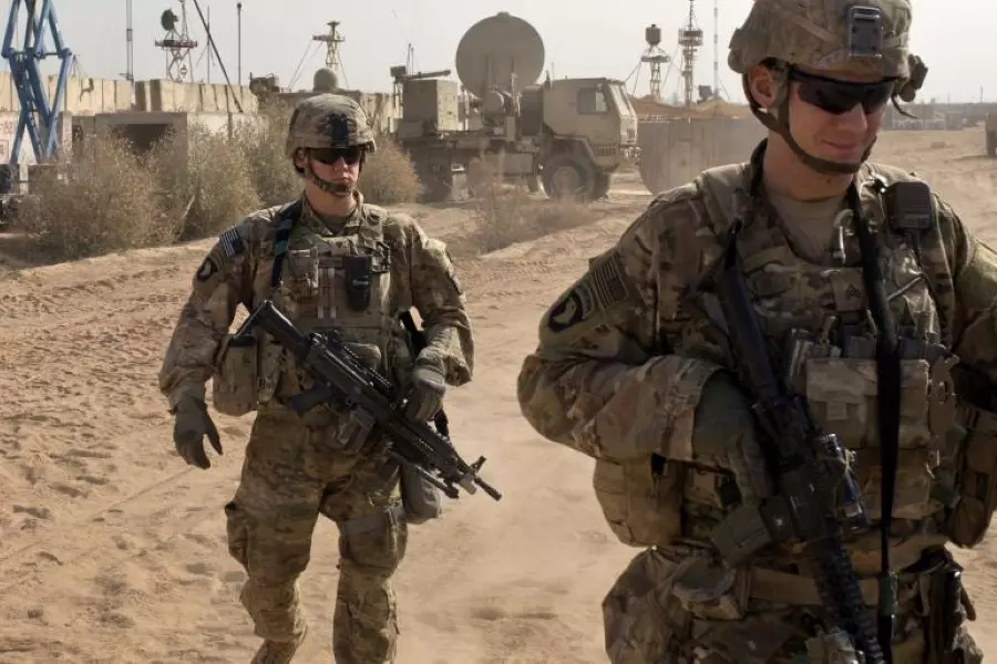 المركزية الأمريكية تنشر فيديو لقصف مدفعي يستهدف مواقع لتنظيم الدولة في سوريا والعراق