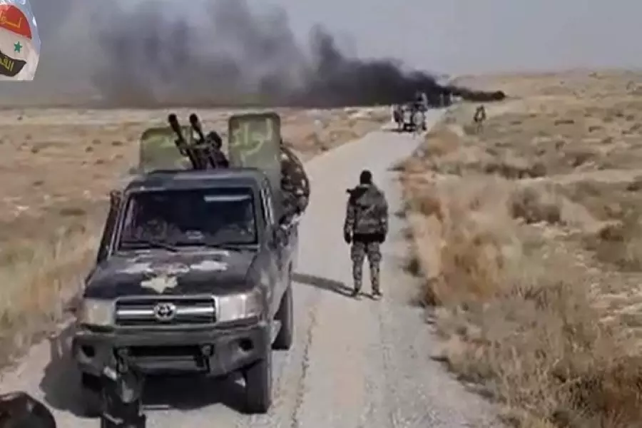 مقتل وجرح عدد من إرهابيي "لواء القدس" بانفجار لغم ببادية ديرالزور