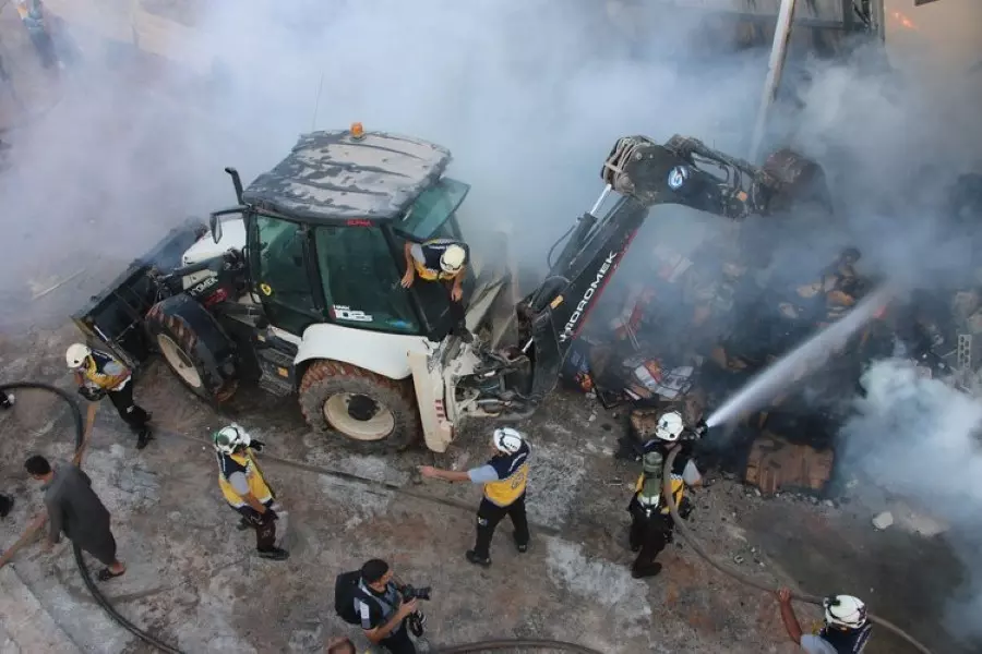 الدفاع المدني: قتلى وجرحى في تصعيد خطير لقوات النظام وروسيا على شمال غربي سوريا