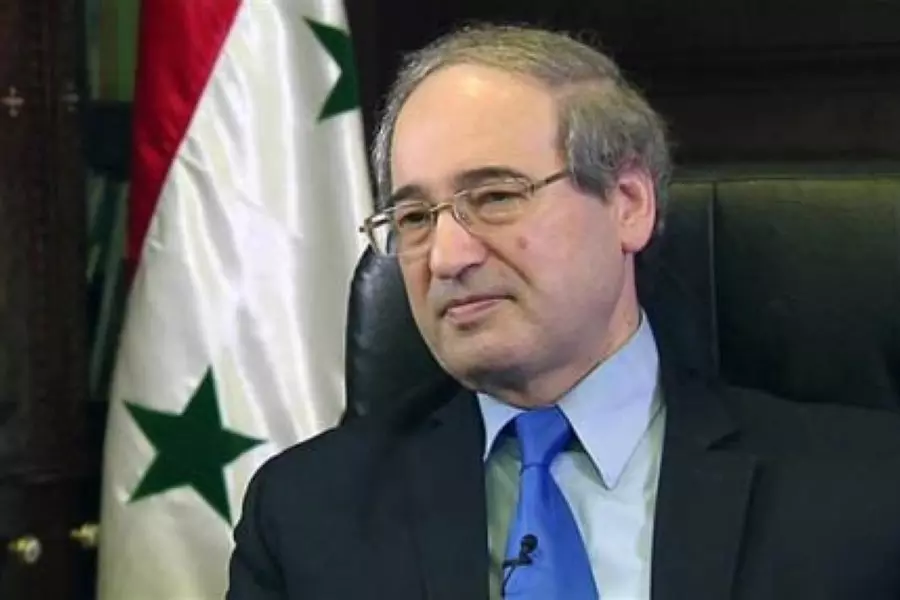 المقداد يطالب الدول الراغبة بإجلاء أطفال مواطنيها في "الهول" بالتواصل مع دمشق