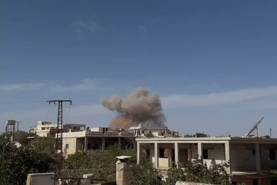 غارات جوية روسية استفزازية قرب نقطة تركية في جبل الزاوية بإدلب