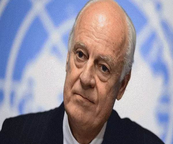 اليوم دي ميستورا ... يلتقي الوفد السوري و وفد نظام الأسد بشكل منفصل