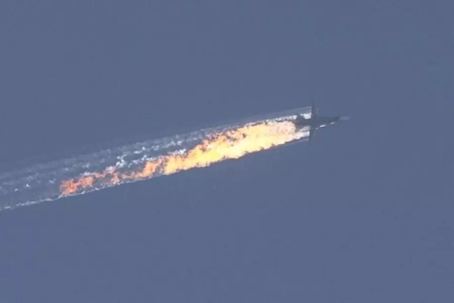 روسيا تصور فيلم في حميميم عن مقاتلة روسية أسقطتها تركيا عام 2015