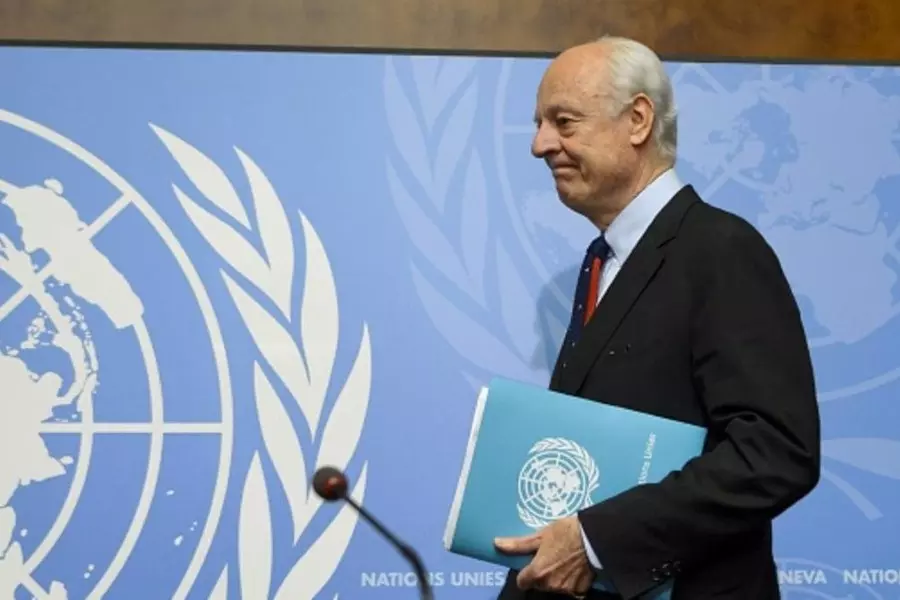 اجتماع دي ميستورامع ضامني أستانة ينتهي في جنيف بشأن اللجنة الدستورية ولا تفاصيل عن فحوى النتائج