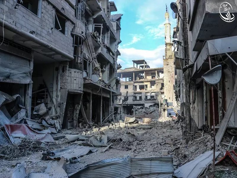 محاولات فاشلة من جنود الأسد لسحب جثث قتلاهم في داريا ... والثوار يدمرون مجنزرة