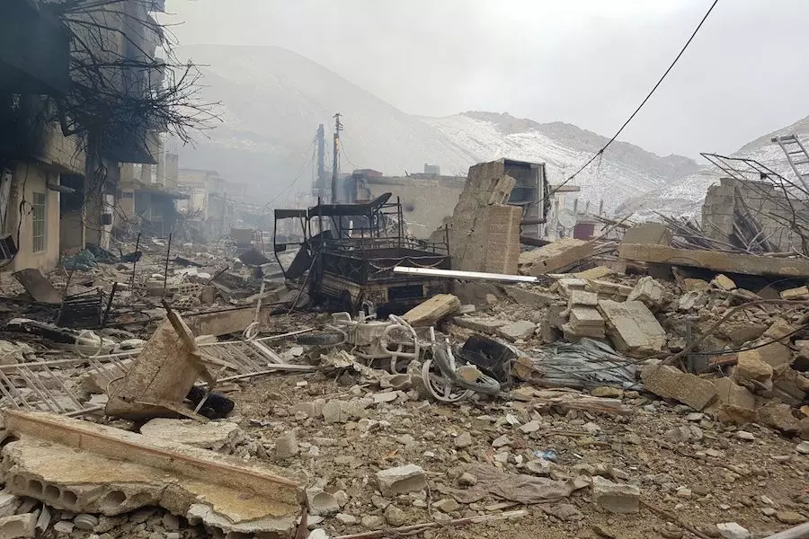 مهجروا عين الفيجة و بسيمة يواجهون حالة غاية في السوء في مناطق النظام و حلفاءه