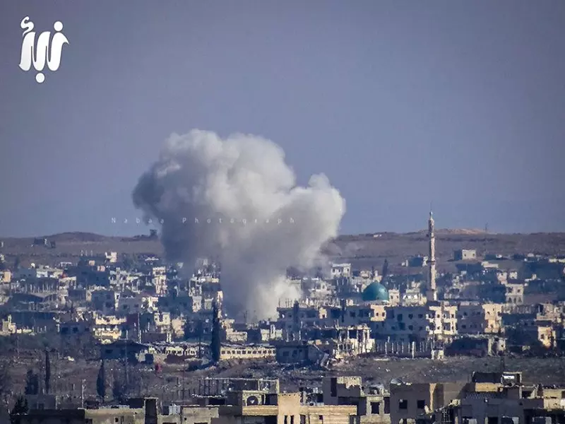 الثوار يدافعون بثبات عن معبر درعا القديم ... والطيران الروسي يواصل التمهيد على محاور عدة