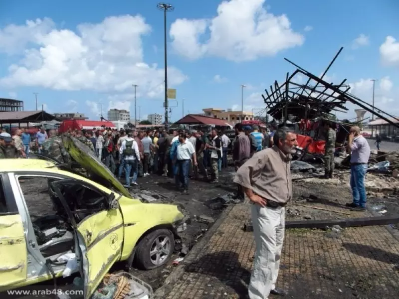 تفجيرات جبلة وطرطوس وفق “تنظيم الدولة” ... مقتل و إصابة ٤٠٠ شخص "ردا على قصف مناطقه"