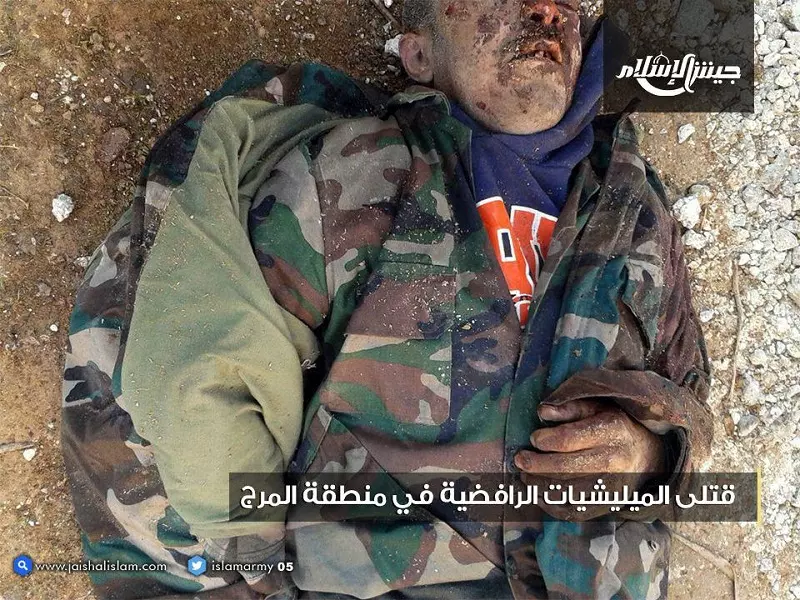 كتائب الثوار تنفذ عملية انغماسية في منطقة المرج وتقتل وتجرح العشرات من عناصر الأسد