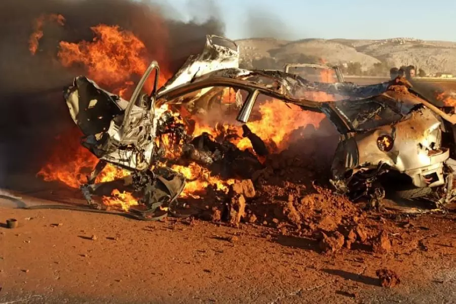 مسيرة للتحالف تقتل قيادياً في "حراس الدين" وأحد مرافقيه وطفل غربي مدينة إدلب