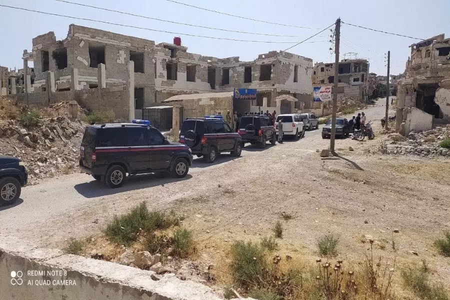 "الشرطة الروسية" تدخل درعا البلد للبدء بتنفيذ بنود اتفاق أمس