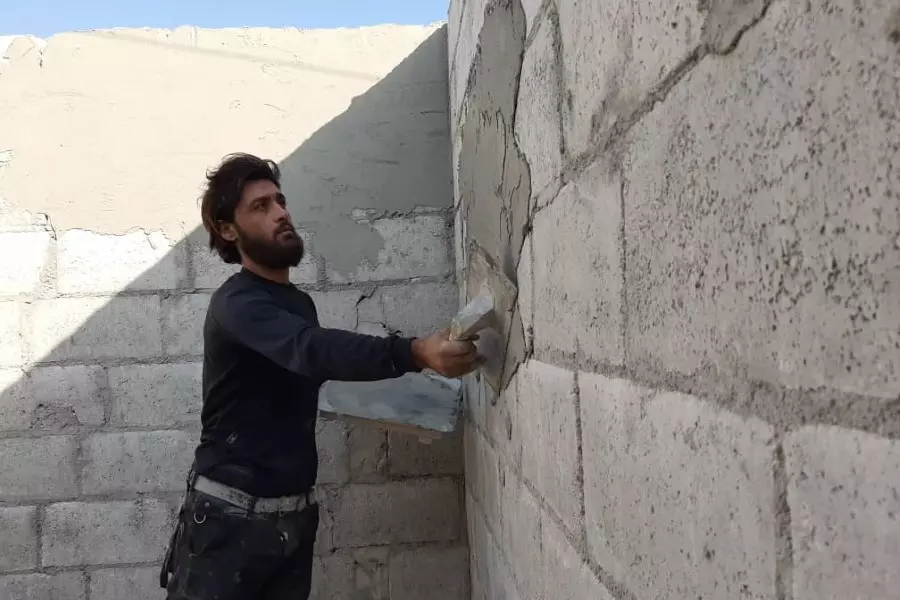 مخيم الريف الشمالي... جهود ذاتية متواصلة لتأمين المأوى قبل الشتاء