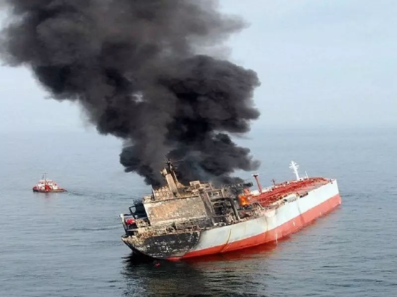 حريق في "عبّارة" بين اليونان و إيطاليا