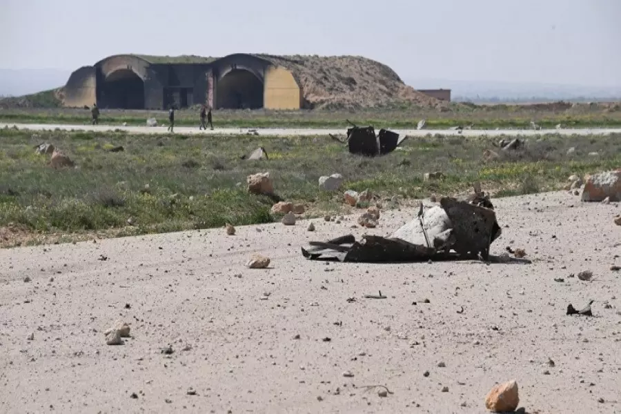 قتلى وجرحى من ميليشيات الأسد بقصف إسرائيلي على مطار "التيفور"