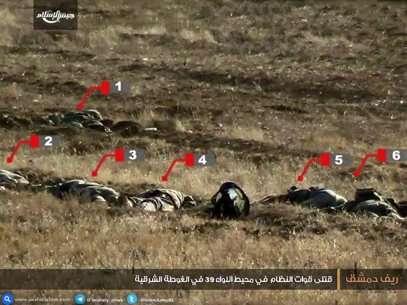 الثوار يصدون محاولة تقدم في الغوطة الشرقية ويردون عشرات القتلى في صفوف قوات الأسد