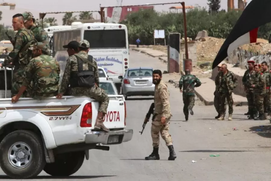 قوات الأسد تعتقل عددا من الشبان في غوطة دمشق الشرقية