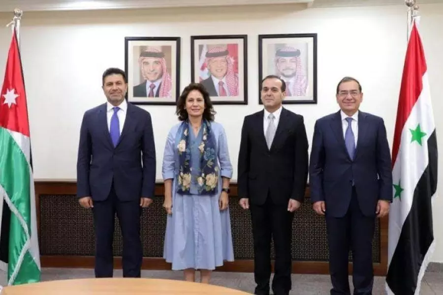 وزيرة أردنية: سوريا ستحصل على "الغاز والكهرباء" مقابل استجرار الغاز المصري إلى لبنان