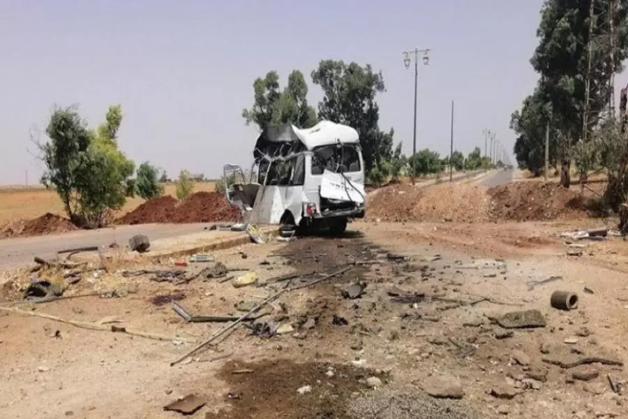 عشرات القتلى والجرحى من ميليشيات "الرابعة" باستهداف "حافلات مبيت" بديرالزور