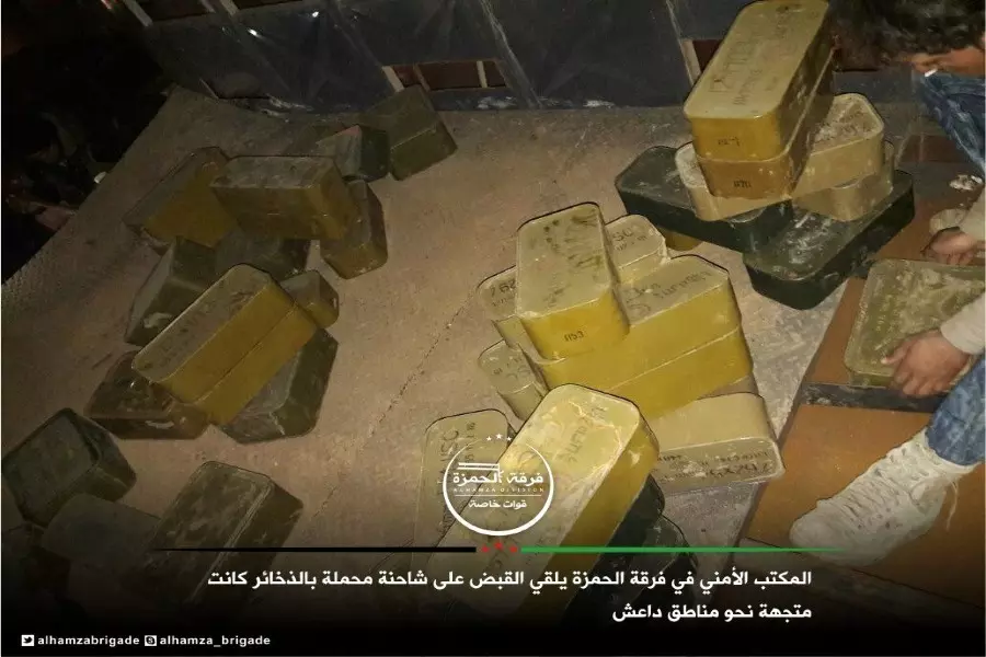 مجددا ... الثوار يكشفون شاحنة محملة بالذخيرة كانت متجهة لتنظيم الدولة بريف حلب