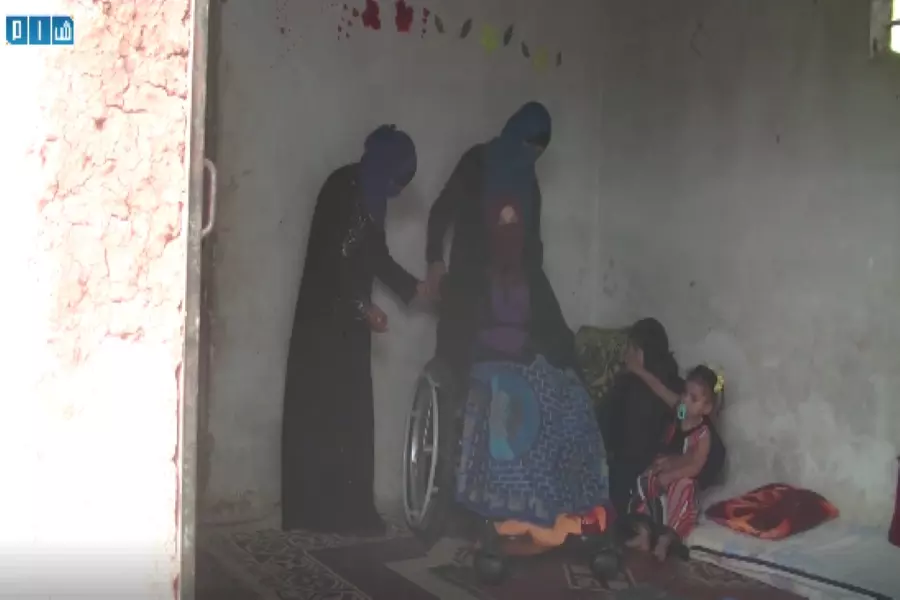 بشرى العراقية ووالدتها...هربتا من جحيم الحرب في العراق لتعانيا الفقر في سوريا