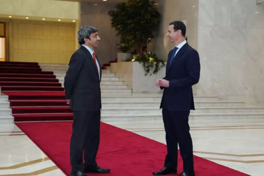 "لن نطبع مع قاتل لشعبه" ... استياء أمريكي من زيارة "بن زايد" للمجرم الأسد