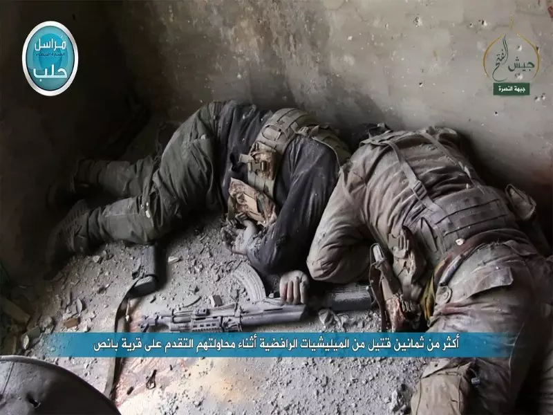 ثمانون قتيلاً وعشرات الجرحى خسائر الميليشيات الشيعية ببلدة بانص بريف حلب الجنوبي ( صور للجثث 18+)