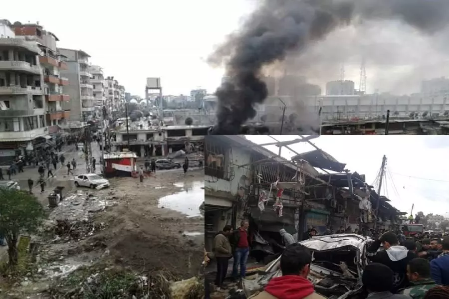 دون تبني أي طرف ... قتلى وجرحى ودمار مادي جراء انفجار مفخخة في جبلة