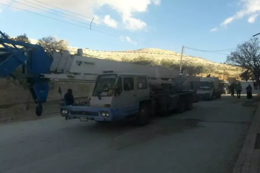 حزب الله الإرهابي يستهدف ورشات إصلاح مياه دمشق ويفسد اتفاق الهدنة