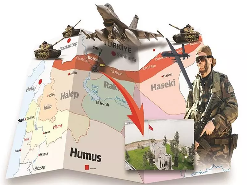 صحيفة تركية تنشر بنود اتفاق امريكي تركي حول منطقة عازلة بطول90 كم وعمق 50 كم