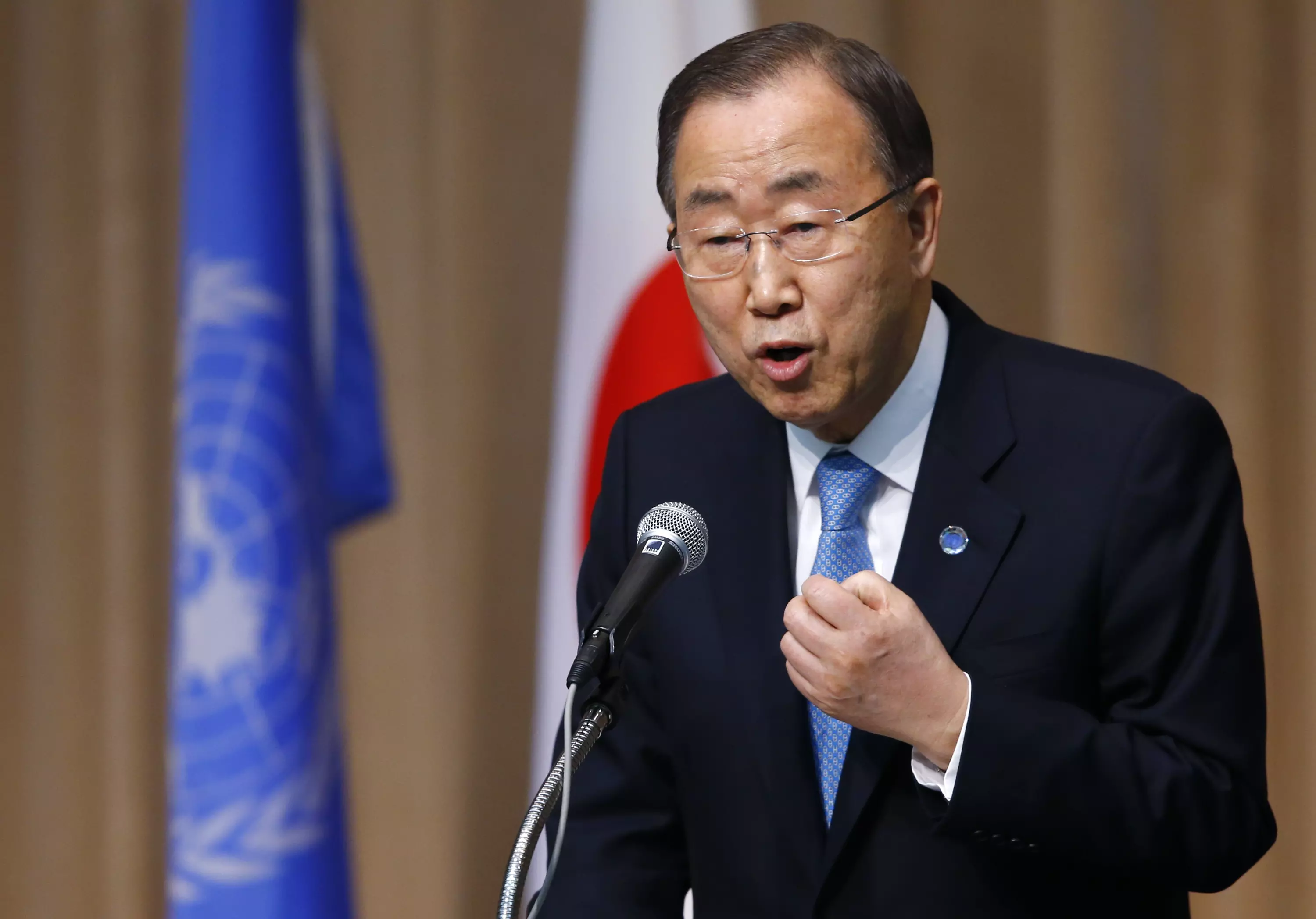 ستبقى الأوضاع "هشة" و" عسكرية" .. بان كي مون : من الصعب للغاية تصور نشر مراقبين أممين في سوريا