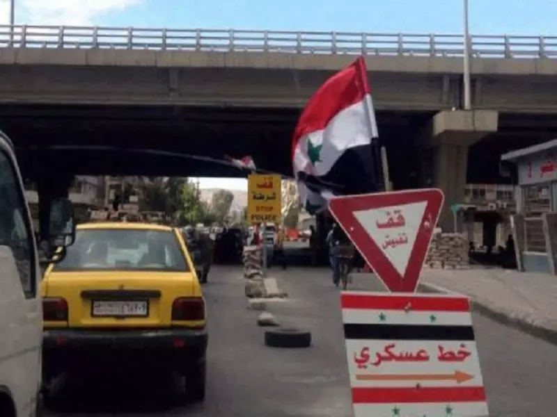 انتشار لعناصر الأسد في بعض أحياء العاصمة ... و اعتقال عدد من الشبان