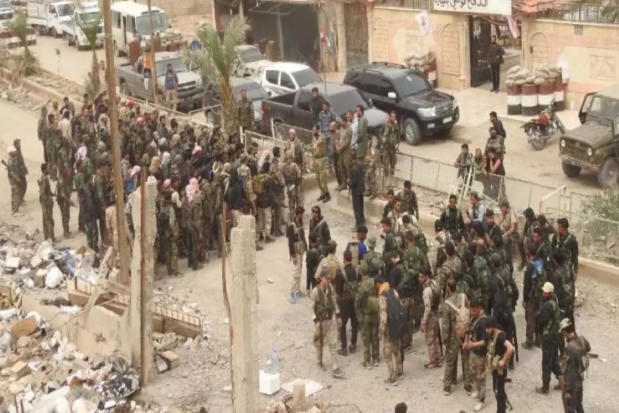 اشتباكات بين الحرس الثوري الإيراني والأمن العسكري بمدينة الميادين شرقي ديرالزور