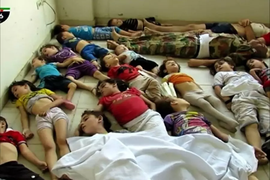 خارجية الأسد تدين بيان الخارجية الأمريكية في ذكرى كيماوي الغوطة وتعتبره "ادعاءات باطلة"