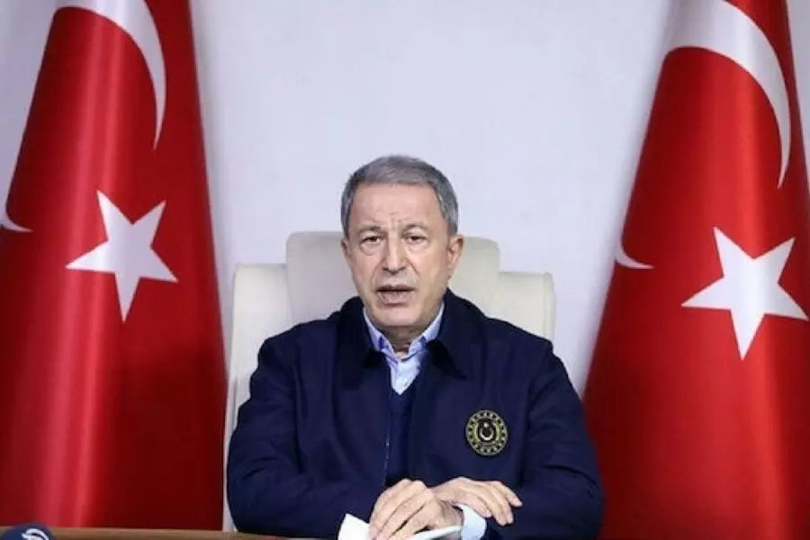 أكار: سنقوم باللازم في المكان والزمان المناسبين لوقف الهجمات الإرهابية شمالي سوريا