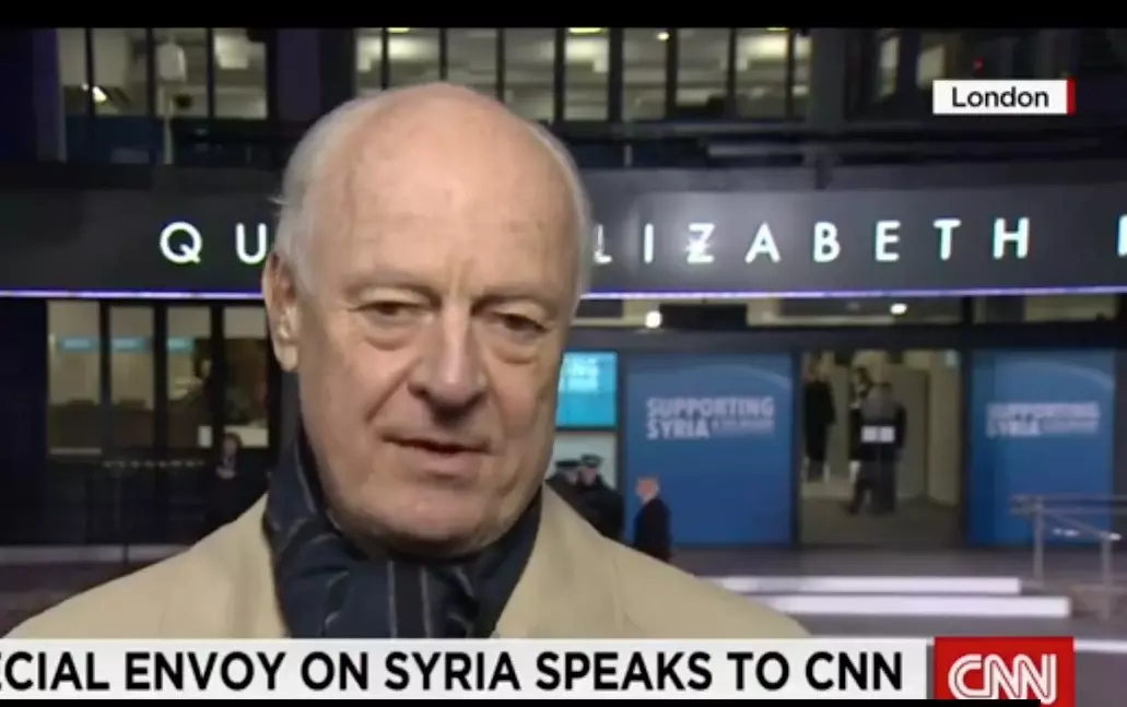 دي مستورا : لايلوم روسيا على إفشال المفاوضات و يؤكد أن الشعب السوري تعب من كلمة "مؤتمر"