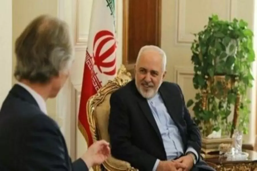 بيدرسون وظريف يناقشان في طهران ملفات الحل السوري