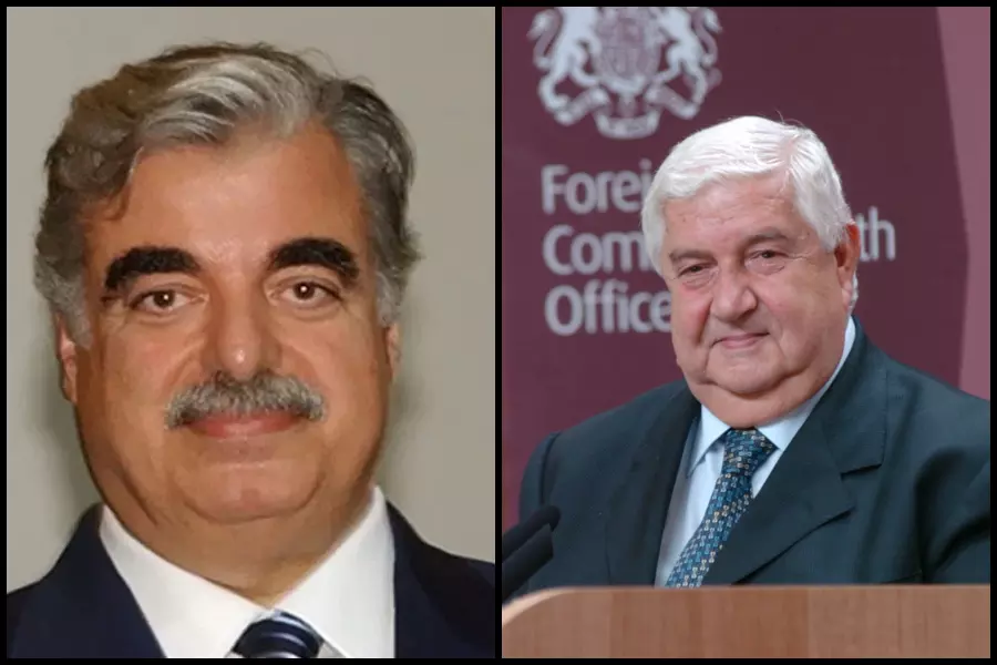 قبل صدور قرار المحكمة الدولية.. انتشار تسجيل صوتي يجمع "الحريري والمعلم"