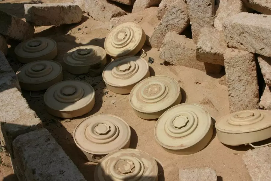 تفكيك ٢١ لغم زرعه تنظيم الدولة شمال وشرق حلب