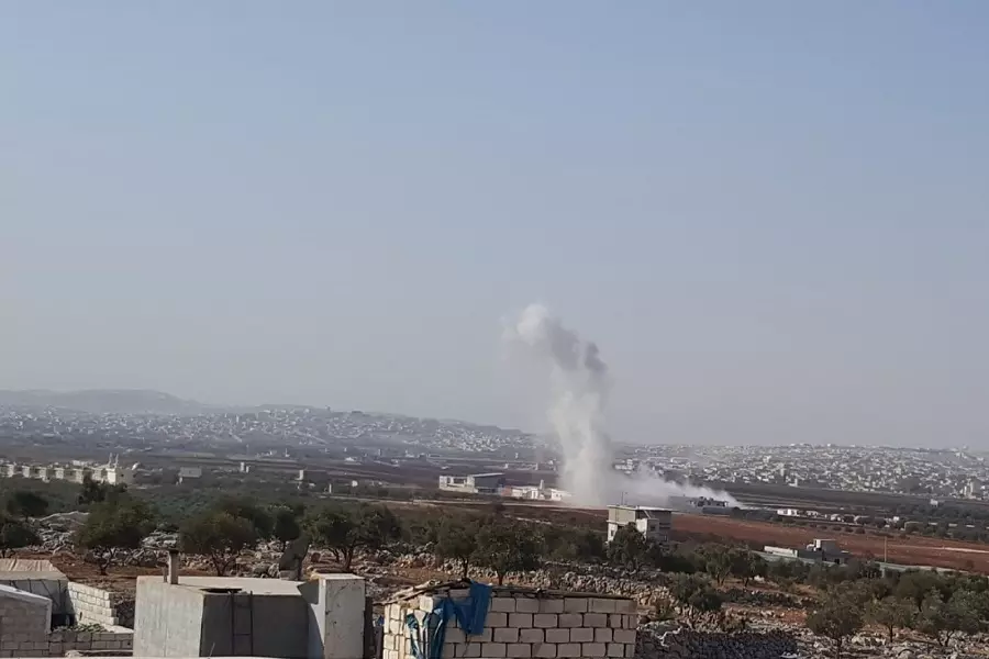 شهداء وجرحى مدنيون بقصف مدفعي استهدف مخيماً للنازحين قرب ترمانين بإدلب