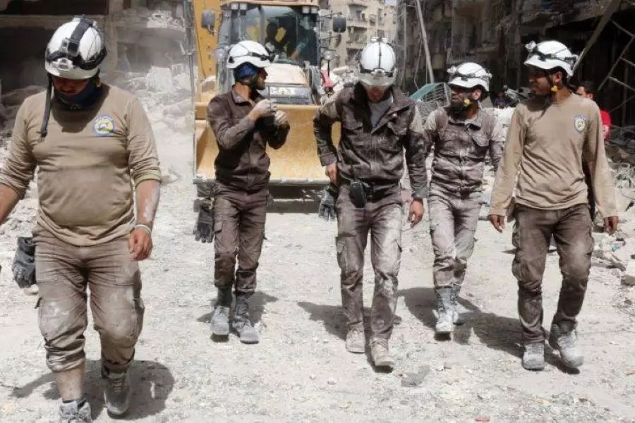 سقطة كبيرة لـ "المصالحة الروسي" تزعم وجود "الخوذ البيضاء" بخان شيخون لتنفيذ هجوم كيماوي ..!!