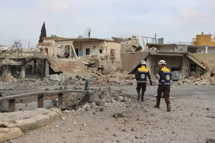 مجزرة بقصف روسي على قرية كفرلاته بجبل الزاوية بإدلب