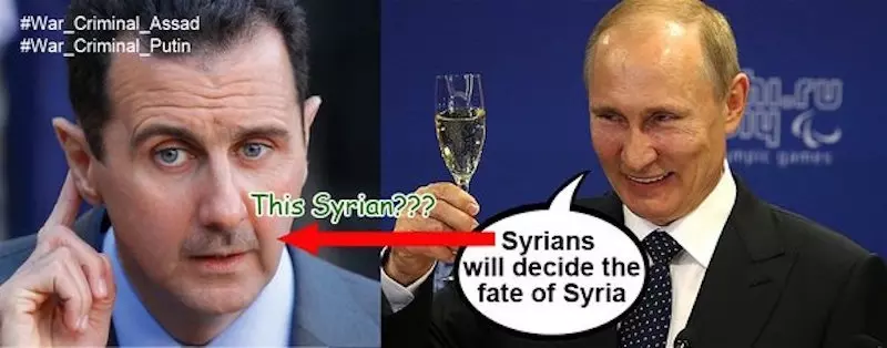 الأسد يبرئ روسيا من كل جرائمها في سوريا .. ويفتح المجال أمامها لإرتكاب ماهو "أقذر"