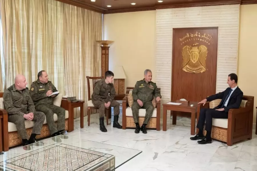 "شويغو" يلتقي "الأسد" ... وموسكو ترسل قاذفات مزودة بصواريخ "الخنجر" إلى حميميم