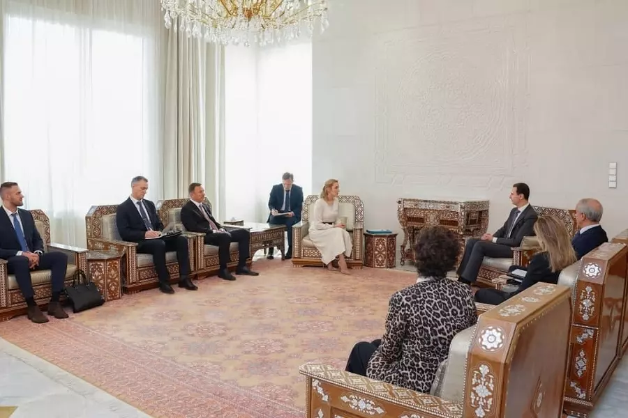 مفوضة روسية تبحث مع الإرهابي "بشار" قضية الأطفال الروس في "الهول وروج"