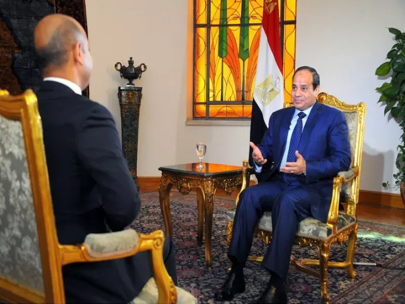 السيسي :" ليس من المعقول عدم وجود علاج لوجود الإرهابيين والمتطرفين في سوريا"!!